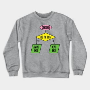 Ignore a Coincidence Flow Chart Crewneck Sweatshirt